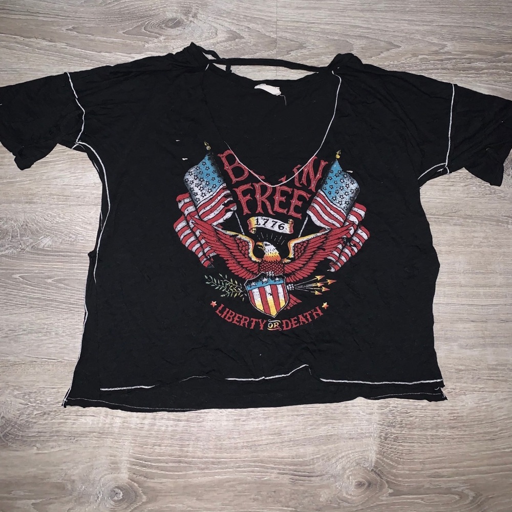 Streetwear Distressed Top